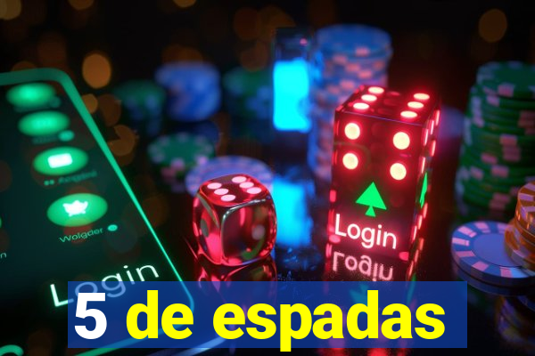 5 de espadas